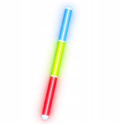 Shkop fluoreshent NiceGlow Tri-Color, 31.5 cm, që ndrit në errësirë, shumëngjyrësh