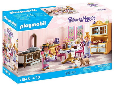 Сет играчка PLAYMOBIL Princess Magic Royal Kitchen, кујна на принцези, од 4 години, повеќебојна