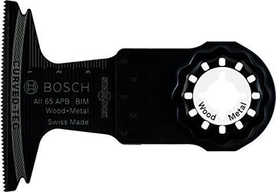 Teh sharre me dridhje Bosch All 65 APB Starlock, 65mm, për dru edhe hekur, i zi