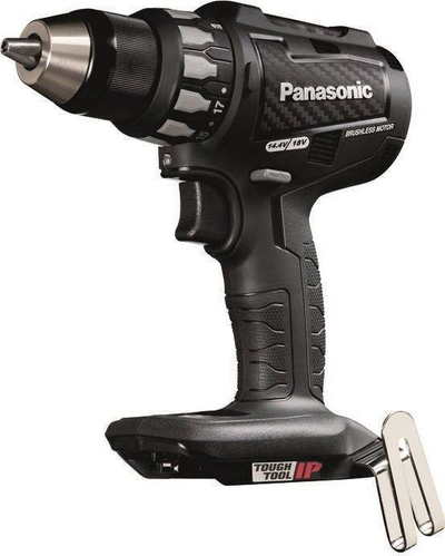 Trapano‑vidhosëse Panasonic EY74A2PN2G, 18V, me 2 bateri 3Ah, e zezë