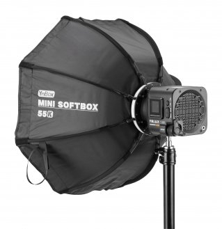Softbox oktagonal Yongnuo YN55K, 55cm, montim Bowens, i zi