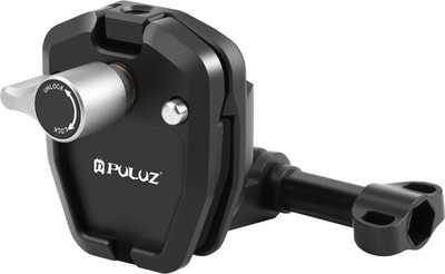 Klips PULUZ PU942B për xham motori, i zi