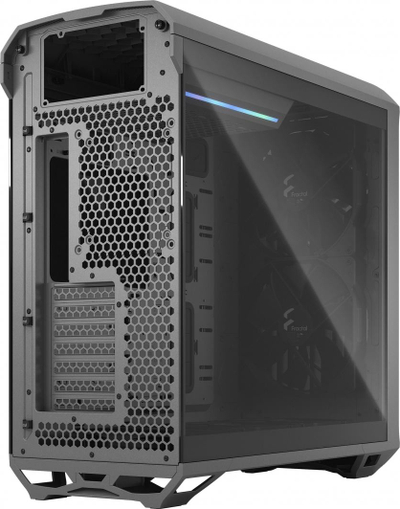 Kasë Fractal Design Torrent TG Light Tint, e hirtë, Full Tower