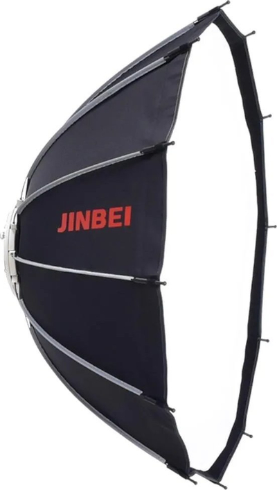 Softbox fotografik Jinbei Deep Open, 12-këndor, 85 cm, mount Bowens