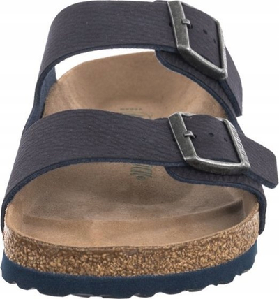 Sandale Birkenstock Arizona M 1023116, Birko Flor, shollë tape ergonomike, navy
