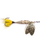Karrem për peshkim Mepps Bug Yellow May, i verdhë, 0/2.5 g