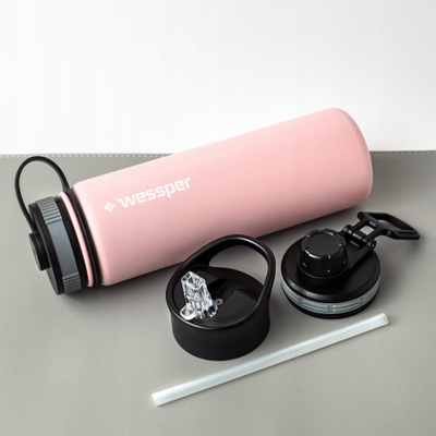 Termus Wessper Steeline Thermal Bottle, 0.7L, çelik inox, rozë