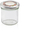 Kavanoz qelqi Leifheit 3176, 0.17L, me kapak vidhos, transparent
