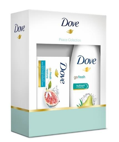 Set DOVE Go Fresh (Krem për dush 250ml + Sapun 100g)