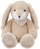 Lodër pelushi Beppe Matteo Rabbit, lepurush 27cm, bezhë