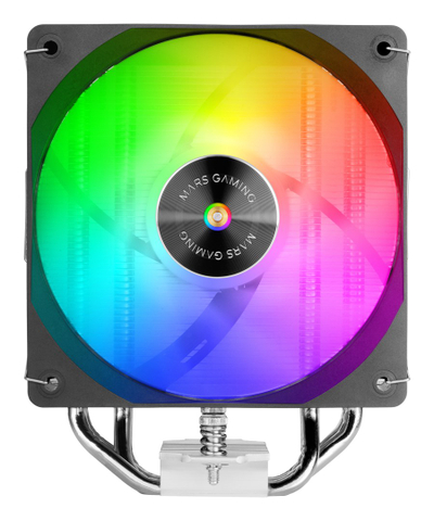 Ftohës CPU Mars Gaming MCPU-X4ARGB, 154mm, ARGB, i zi
