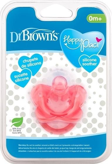Цуцла Dr Brown's HappyPaci PS11007, силикон, 0m+
