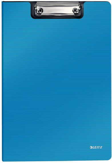 Досје за пишување Leitz Solid A4, клипборд со затворач, сина
