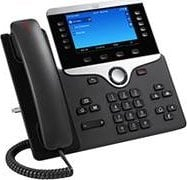 Telefoni IP Cisco, ekran me ngjyra, tastierë numerike, i zi