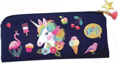 Penar për zbukurim Janod Atelier MIDI, 17 cm, njëbrirësh, blu e errët