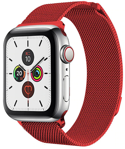 Rripa 4wrist për Apple Watch Red, 38/40 mm