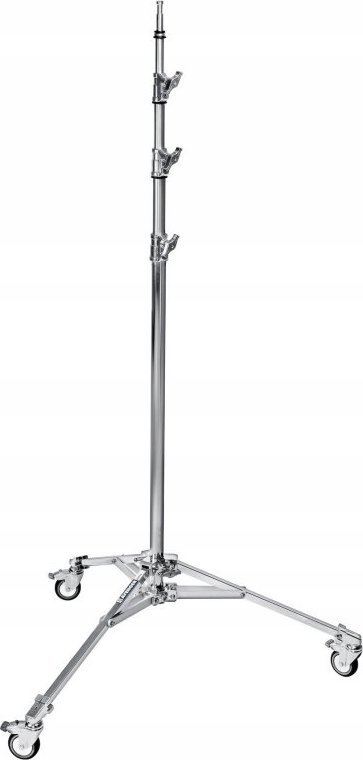 Stativ studio Manfrotto Avenger A5043 Baby Roller, 430cm, me rrota, argjent