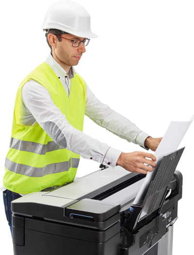 Plotter HP DesignJet T830 24", A1, multifunksional, gri