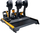 Set pedalesh sim racing CONSPIT CPP EVO 3 V2, frenë hidraulike, me pedale embrioni, i zi