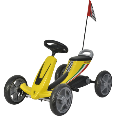 Makinë me pedale Ferrari Buddy Toys BPT 2002, 85x50x50cm