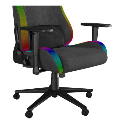 Karrige gaming Genesis Nitro 660 Trit, RGB, ergonomike, gri