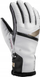 Doreza skish Leki Snowfox 3D Elite Women, madhësia 7.5, Trigger 3D, të bardha