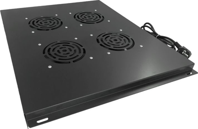 Panel ventilimi Alantec SA-FR-4-800-800-C, 4 ventilatorë, për kabinete 800x800, i zi