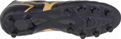 Këpucë futbolli Mizuno Monarcida Neo II FG M, tokë e fortë, për meshkuj, e zezë ari
