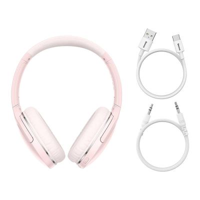 Kufje wireless Baseus Encok D02 Pro On-Ear, Bluetooth 5.0, të bardha
