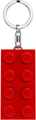 Varëse çelësash Euromic LEGO Flashlight 2x4 Brick, dritë LED, e kuqe