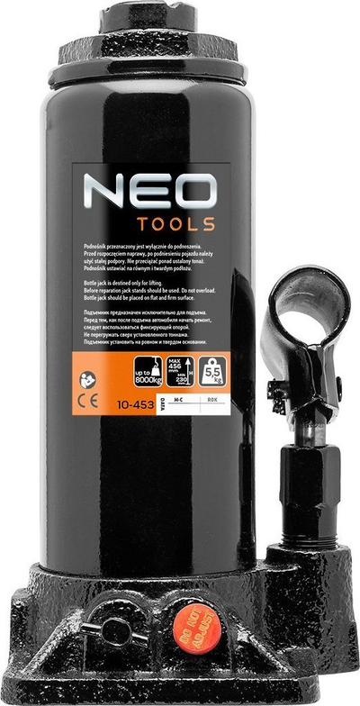 Shtyllë ngritëse Neo Column Jack 8T, kapacitet 8 ton, diapazon 230-456 mm