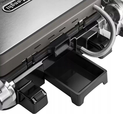 Grill elektrik DeLonghi MultiGrill 1100 CGH1130DP, pllaka jo ngjitëse, ekran dixhital, inox argjendtë