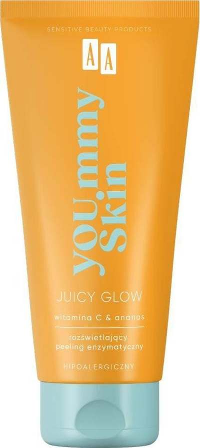 Skrab trupi AA Yoummy Skin Juicy Glow, enzimatik, 200 ml