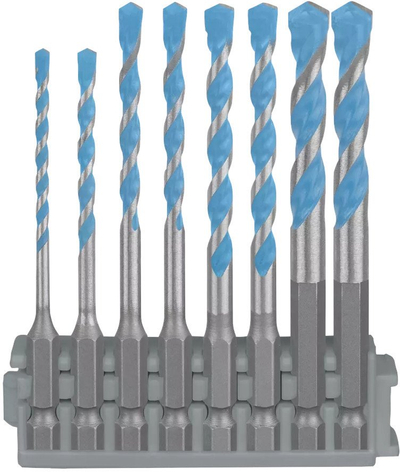 Set stërvitëse betoni Bosch Impact Control, 8 copë