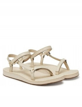 Sandale goca Teva Original Universal Slim Leather, lëkurë, bezhë, nr. 38
