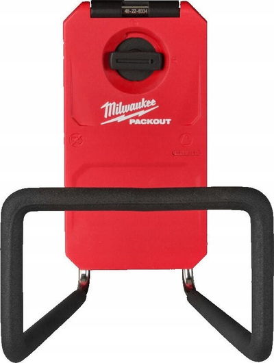 Varëse çeliku Milwaukee Packout, e madhe, për mur, e kuqe