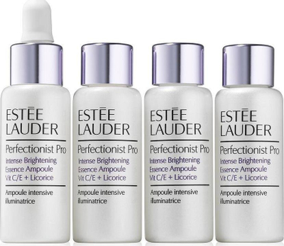 Ampula fytyre Estee Lauder Perfectionist Pro Intense Brightening Essence, vitaminë C, set 4x10ml