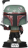 Фигура за колекционерство Funko Pop Star Wars Mandalorian Boba Fett, винилна, со постамент, шаренолика