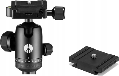 Trepied Manfrotto Element MII alumini, 4 copa, blu