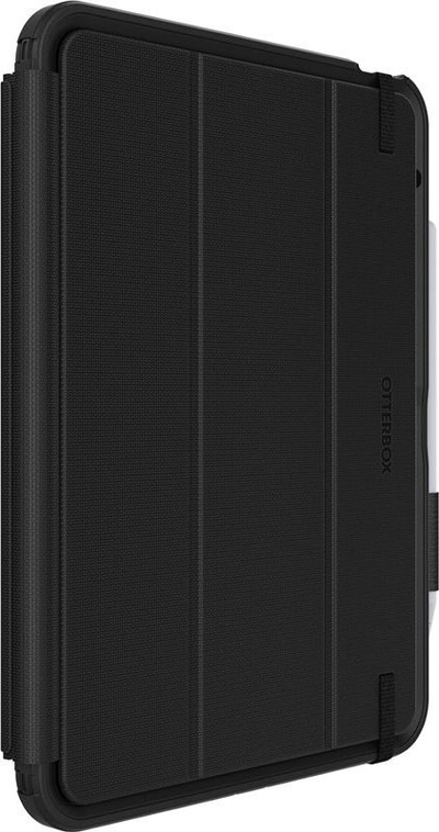 Këllëf folio OtterBox Defender për Apple iPad 10th Gen, mbrojtës, me hapësirë për stylus, i zi