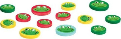 Друштвена игра Krabbelkäfer Flea Game Junior Wood, 29 делови, многуобојна