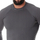 Bluzë termike për meshkuj Brubeck EXTREME THERMO LS15290, pa qepje, për sporte dimërore, gri e errët, L