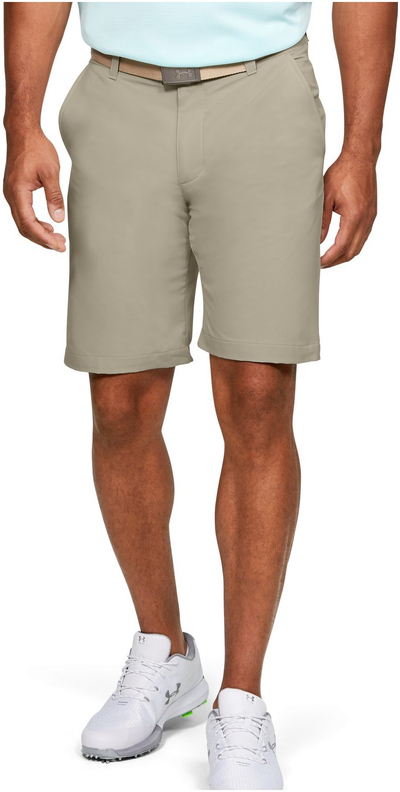 Shortsa sportive Under Armour Tech për meshkuj, material i lehtë, tharje e shpejtë, gri