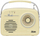 Radio retro Eltra Luiza SP-11, MP3 USB SD, e verdhë vanilla