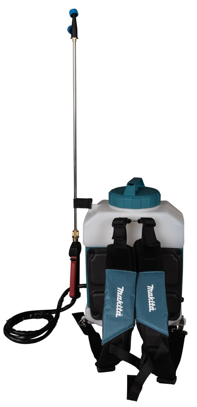 Spërkatës shpine me bateri Makita DUS108Z, 10L, 18V LXT, blu
