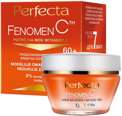 Krem fytyre Perfecta Fenomen C, anti-rudha ditë dhe natë 60+, 50ml