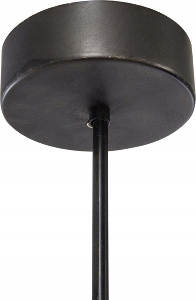 Llambë tavani industriale, Ø25 cm, abazhur me vrima, metal