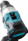 Trapano vidhosës Makita DHP486Z, 18V, brushless, blu