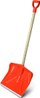 Lopatë bore Wide Snow Shovel, plastikë e qëndrueshme, dorezë alumini, e zezë