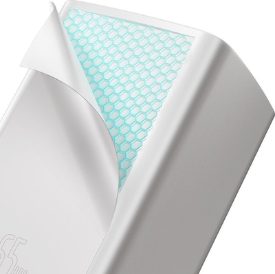 Adapter Baseus GaN2 Lite Fast PPS 65W USB, i bardhë